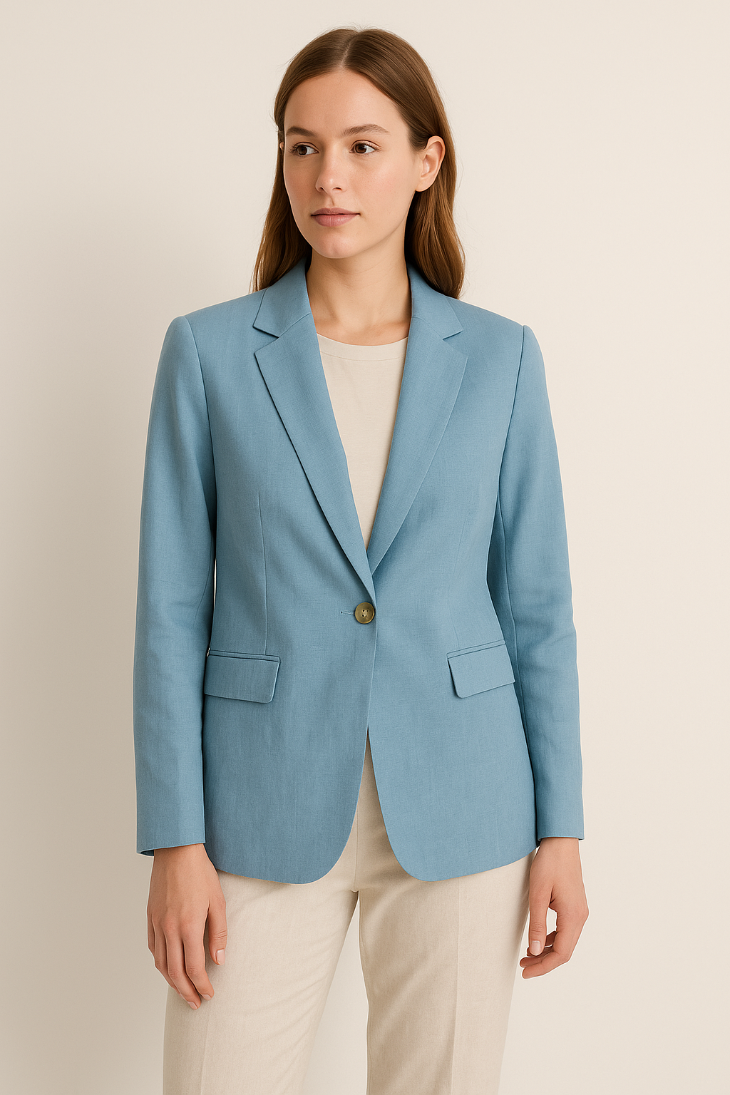 Ivy | Linen Blend Blazer